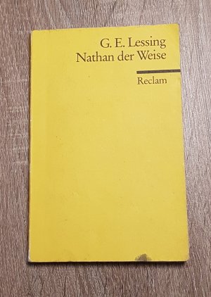 gebrauchtes Buch – G. E. Lessing – Nathan der Weise Ein dramatisches Gedicht in Fünf Aufzügen