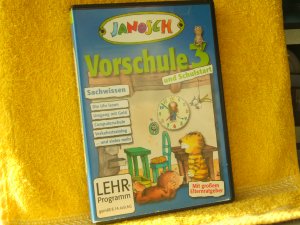 gebrauchtes Spiel – JANOSCH - Vorschule 3 und Schulstart - Sachwissen: Die Uhr lesen/Umgang mit Geld/Computerspiele/Verkehrstraining ... und vieles mehr/