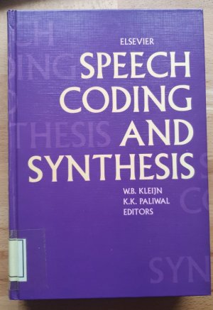 gebrauchtes Buch – W.B. Kleijn, K – Speech coding and synthesis