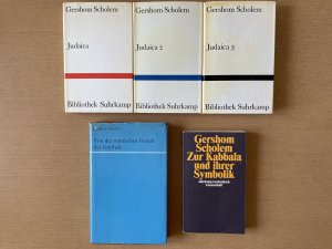 5 Bände): Judaica. 1, 2, 3. Von der Mystischen Gestalt der Gottheit. Zur Kabbala und ihrer Symbolik.