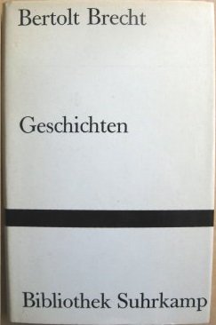 antiquarisches Buch – Bertolt Brecht – Geschichten