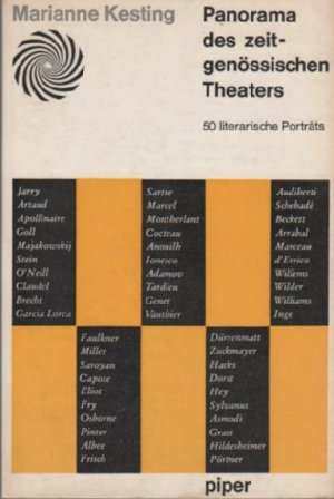 antiquarisches Buch – Marianne Kesting – Panorama des zeitgenössischen Theaters - 50 literarische Porträts