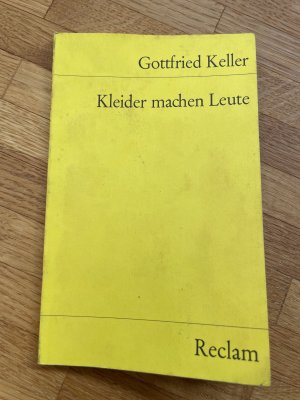 gebrauchtes Buch – Gottfried Keller – Kleider machen Leute