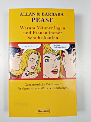 gebrauchtes Buch – Pease, Allan; Pease – Warum Männer lügen und Frauen dauernd Schuhe kaufen