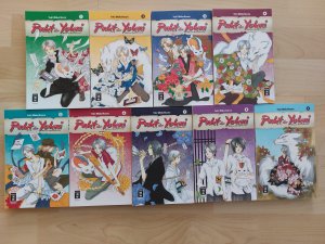 9 Stück Manga Pakt der Yokai Band 1-9 / alle 1. Auflage