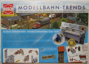 gebrauchtes Buch – Modellbahn-Trends Tipps Ideen Modellbau Prospekt