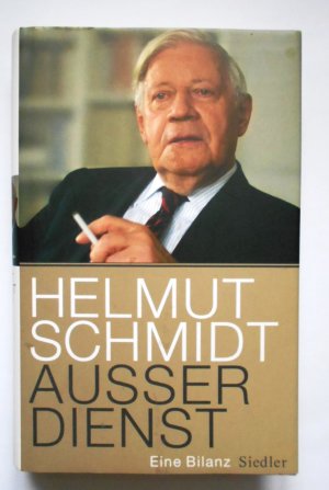 gebrauchtes Buch – Helmut Schmidt – Außer Dienst: Eine Bilanz.