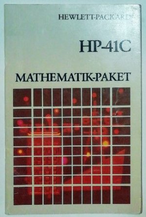 Bedienungsanleitung HP-41C - Mathematik-Paket.