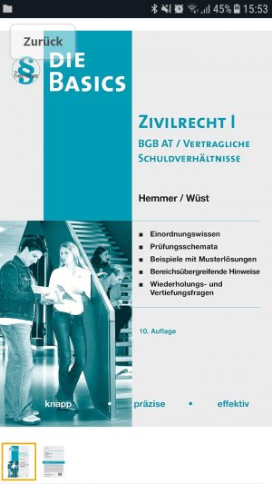 Basics Zivilrecht I