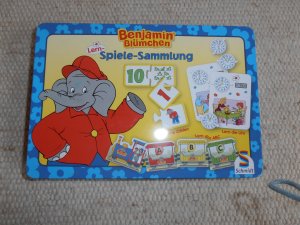 gebrauchtes Spiel – Schmidt Spiele - Benjamin Blümchen, Lern-Spiele-Sammlung in Blechdose