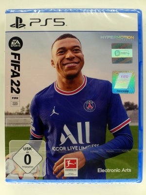 neues Spiel – FIFA 22 - Fußball, Soccer, Football Game für Sony Playstation 5 - fast 30 Ligen