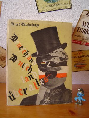 antiquarisches Buch – Kurt Tucholsky & John Heartfield – Deutschland, Deutschland über alles   -   Erstausgabe 1929, erste Auflage, erster Druck