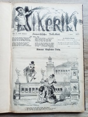 Kikeriki. Humoristisches Volksblatt, XIII. Jahrgang (Heft 1-52, ohne 37)