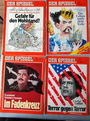 57 Titelblätter des SPIEGEL (1990/1991)