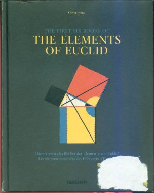 Byrne. Six Books of Euclid / Die ersten sechs Bücher der Elemente von Euklid