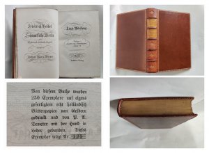 Sämmtliche Werke. Historisch kritische Ausgabe, besorgt von Richard Maria Werner. Säkular-Ausgabe 1813-1913. Band 13: Erste Abteilung: Anhang I. Lesearten […]