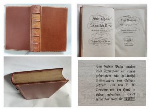 Sämmtliche Werke. Historisch kritische Ausgabe, besorgt von Richard Maria Werner. Säkular-Ausgabe 1813-1913. Band 12: Erste Abteilung: Vermischte Schriften […]