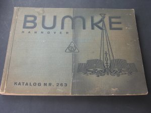 Bumke Katalog Nr. 263 - Lampen - Beleuchtungskörper - antike Lampen