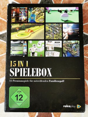 15 in 1 Spielebox, 15 Premiumspiele, rokaplay, Sport-Action-Familie, USK 12