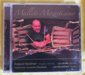 CD Mallets Mozartissimo – Roland Härdtner; Lars Binder; Städisches Orchester Pforzheim