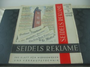 12. Jahrgang, Heft 9, September 1928: Berlin, Paris, London., Querschnitt durch die Werbung dreier Länder. 2. Folge.