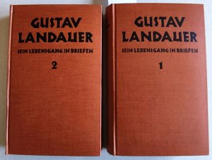 Sein Lebensgang in Briefen. Unter Mitwirkung von Ina Britschgi-Schimmer. 2 Bände. Herausgegeben von Martin Buber.