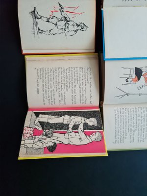 gebrauchtes Buch – Bergener, Biewald, Baumert – DDR-Kinderbuchreihe „Die kleinen Trompeterbücher“ (4 Bücher)