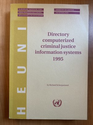 Directory computerized criminal justice information systems 1995