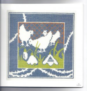 gebrauchtes Buch – Design af Sonia Brandes – Arets Korssting-Kreuzstiche des Jahres-The year in cross stitch 2010