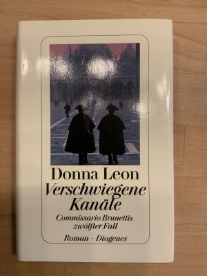 gebrauchtes Buch – Donna Leon – Verschwiegene Kanäle