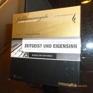 Zeitgeist und Eigensinn - O-Ton Wissenschaft - 6 CD-Box