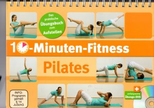 10-Minuten-Fitness Pilates mit DVD Aufstellbuch