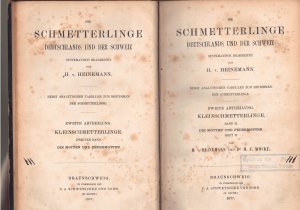 Die Schmetterlinge Deutschlands und der Schweiz : nebst analytischen Tabellen zum Bestimmen der Schmetterlinge. Abt. 2: Kleinschmetterlinge, Bd. 2: Die […]