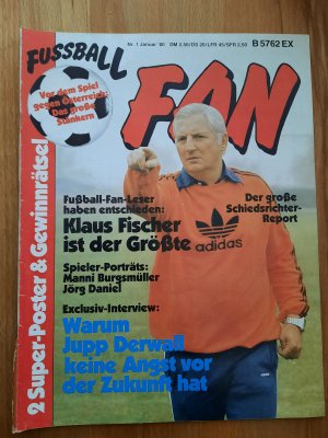 gebrauchtes Buch – FUSSBALL FAN Heft 1/1980