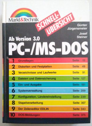 PC-/MS-DOS (ab Version 3.0)