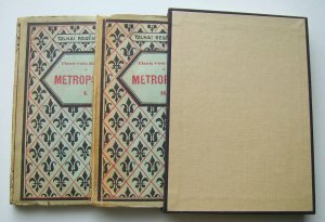 Metropolis - seltene Ungarische Erstausgabe, Budapest, ca 1928