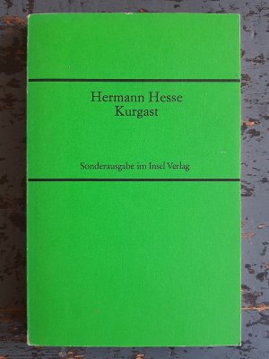 gebrauchtes Buch – Hesse Hermann – Kurgast - Sonderausgabe im Insel Verlag