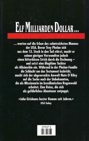 gebrauchtes Buch – John Grisham – Das Testament