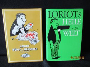 gebrauchtes Buch – Loriot X 2 – Möpse & Menschen - Eine Art Biographie / Loriots Heile Welt