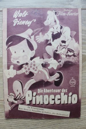 gebrauchter Film – Walt Disney – Walt Disney Collection von 16 original Filmprogrammen 1952 - 1992