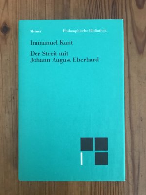 Der Streit mit Johann August Eberhard