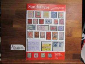 gebrauchtes Buch – Sandafayre – Sandafayre's Hunters Stamp Auction Mail Bid Sale 5337 31st August 2022