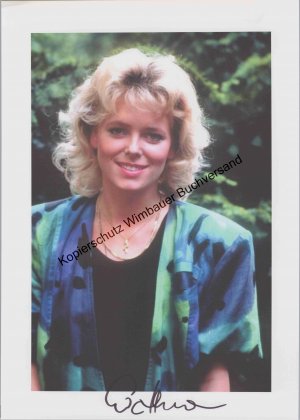 Original Autogramm Eva Herman /// Autogramm Autograph signiert signed signee