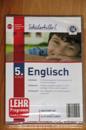 neues Spiel – CD-ROM - Schülerhilfe - 5. Klasse Englisch - Interaktive Lernsoftware - Schritt für Schritt zum Lernerfolg