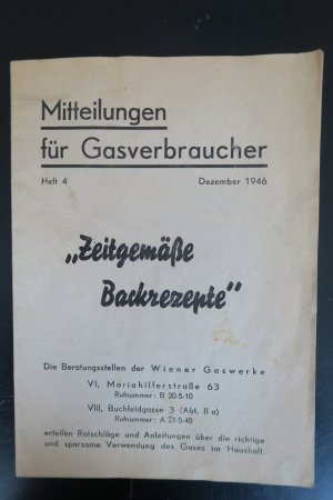 Mitteilungen für Gasverbraucher (Konvolut, 27 Hefte)