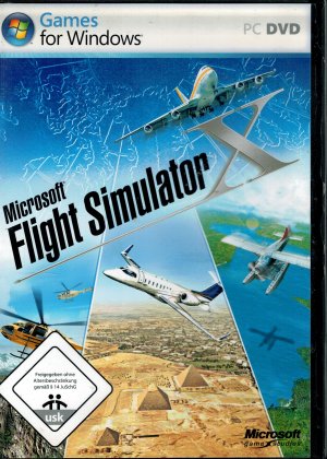 gebrauchtes Spiel – Microsoft – Flight Simulator - 2 CD´s