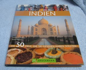 gebrauchtes Buch – Peterson, Britta; Scheibner – Highlights Indien - Die 50 schönsten Ziele, die Sie gesehen haben sollten