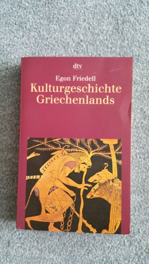 gebrauchtes Buch – Egon Friedell – Kulturgeschichte Griechenlands