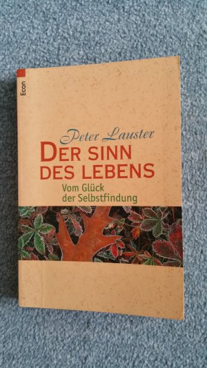 gebrauchtes Buch – Peter Lauster – Sinn des Lebens