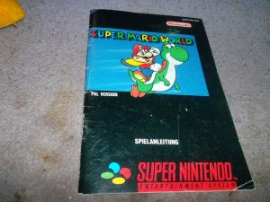 gebrauchtes Spiel – SUPER NINTENDO  super mario world